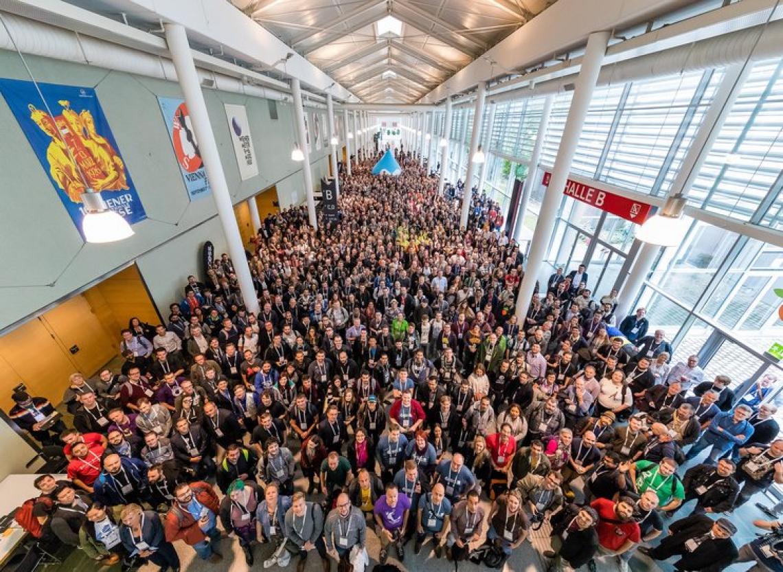 DrupalCon Group Photo Dominik Kiss